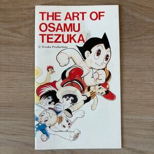 The Art of Osamu Tezuka 1994 Astro Boy Manga Mini Booklet